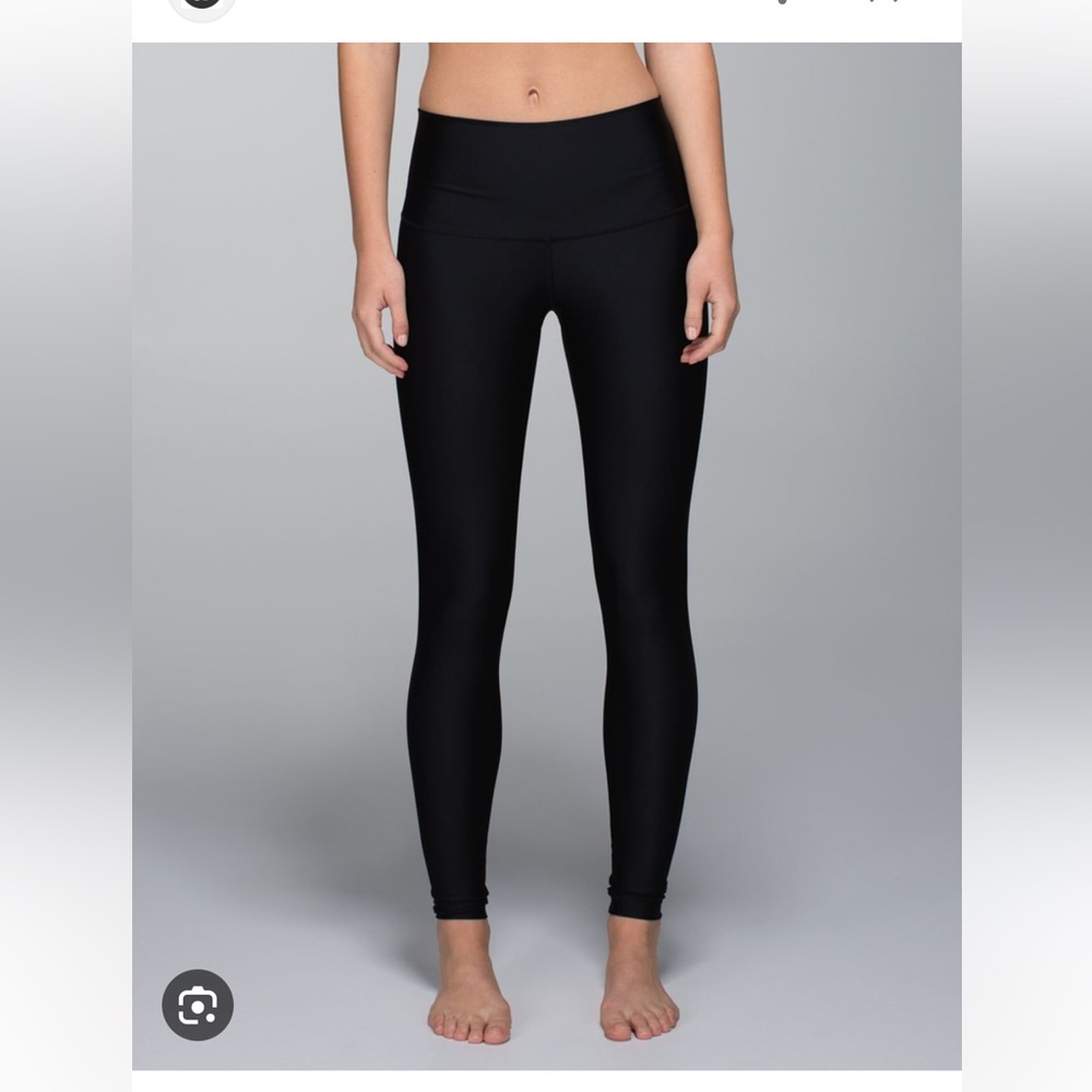 Lululemon Shine On Wonder Under Tights Size 6